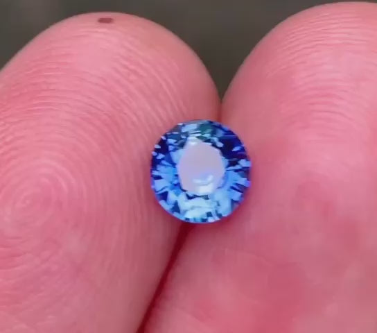 1.0 Carat Cornflower Blue Ceylon Sapphire