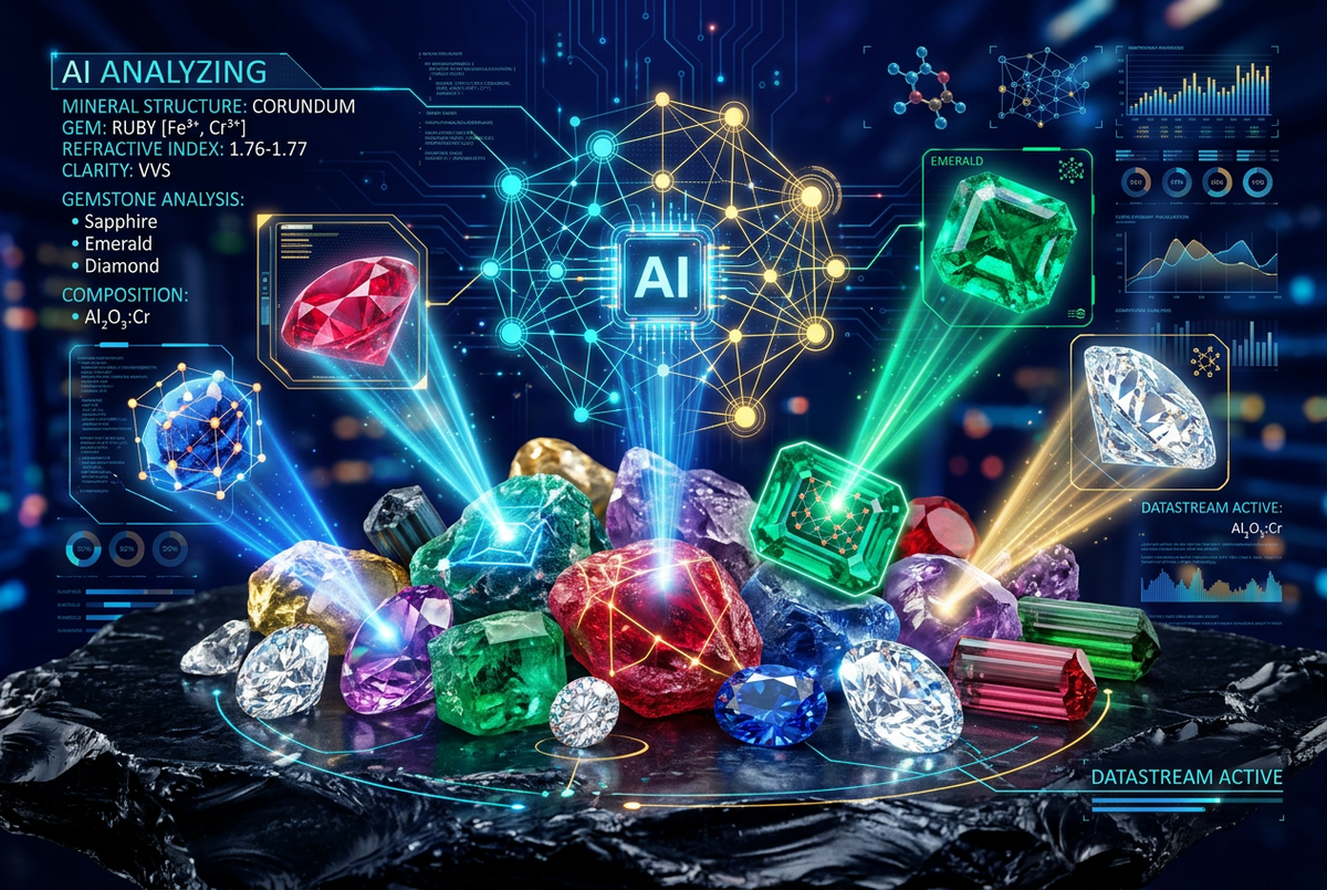 Artificial Intelligence and Gemstone discovery