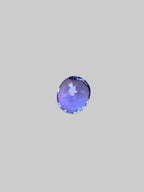 Check out The Clarity Back Side Of This Tanzanite Cut Stone