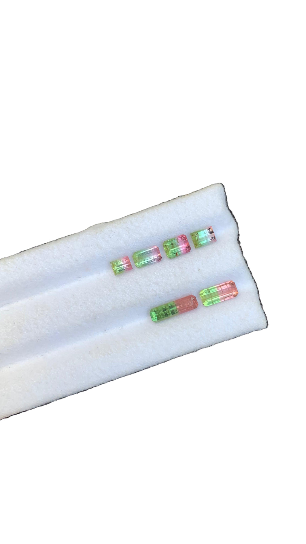 Check Out This Natural Bi Colour Tourmaline Loose Stones