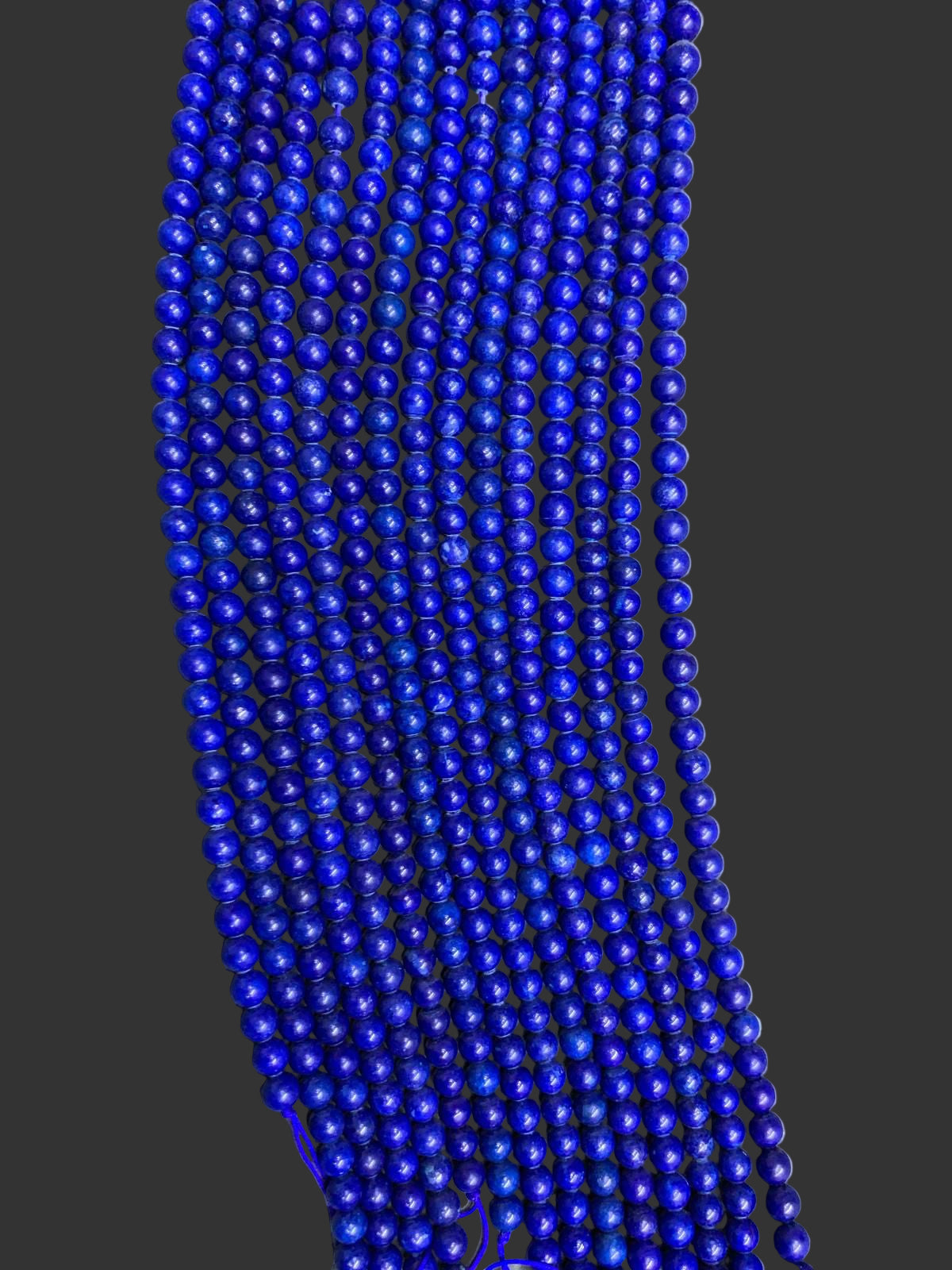 Check Out The Beauty Of Lapis Lazuli Beeds String