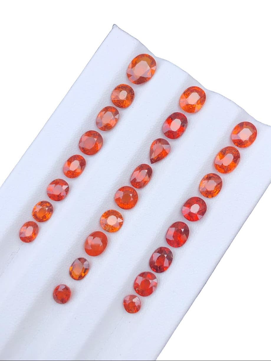 You May Like This Cut Spessartite Garnet Stones