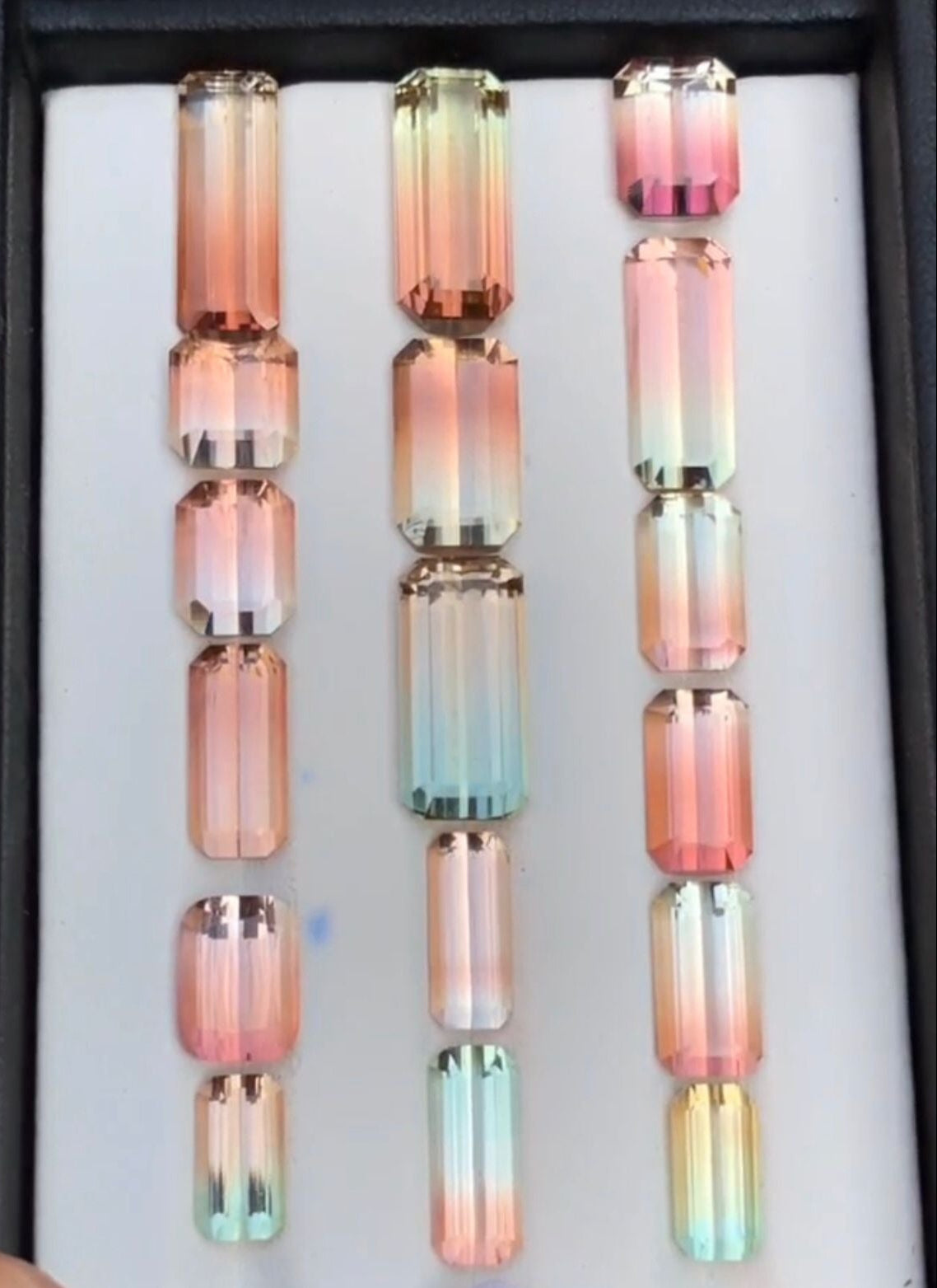 Rare Bi Color Tourmaline Loose Gemstone Bulk Deal