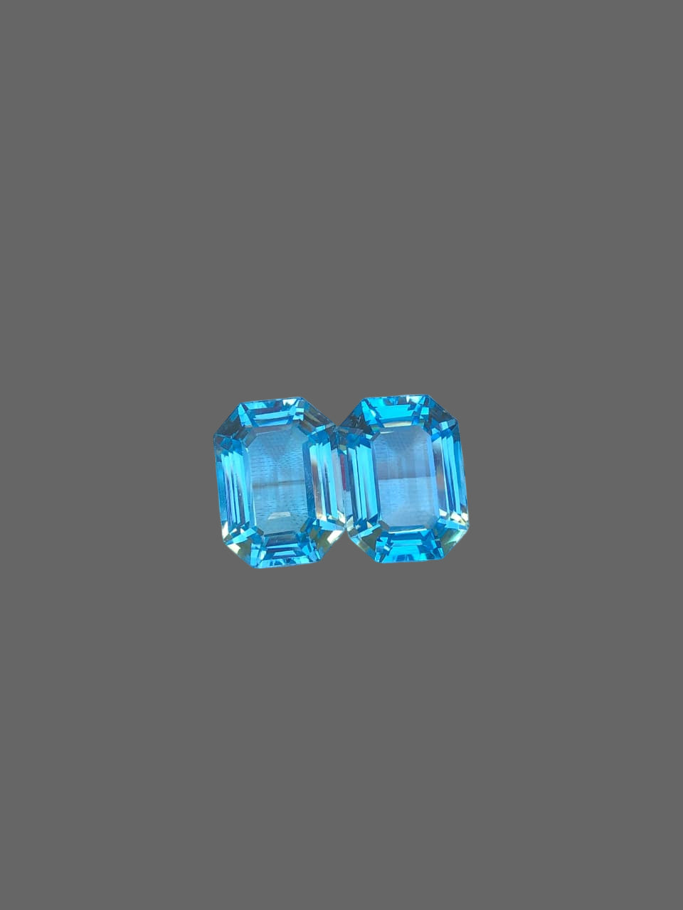 You Also May Like This Radiant Cut Swiss Blue Topaz Pairs Stone Deal