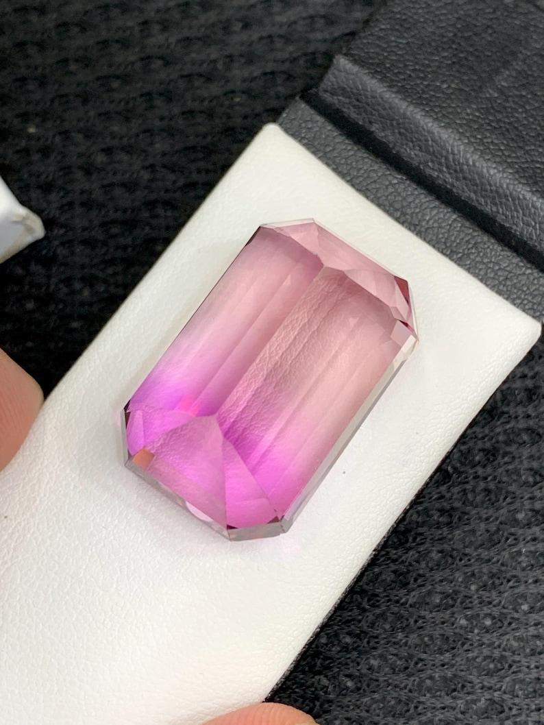 85 Carat Unique Bi-Color Natural Spodumene Kunzite | Single Stone Deal