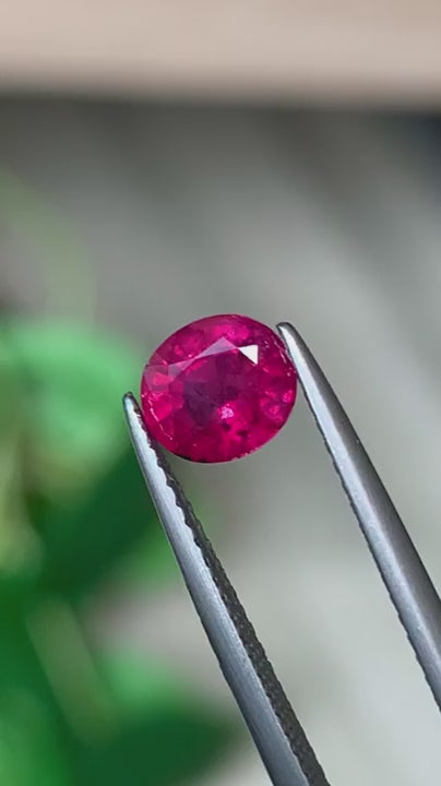 1.30 Carats Pigeon Blood Mozambique Ruby