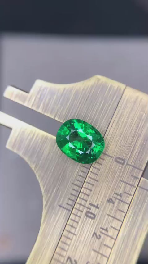 Check Out The Tsavorite Garnet Cut Stone Video 