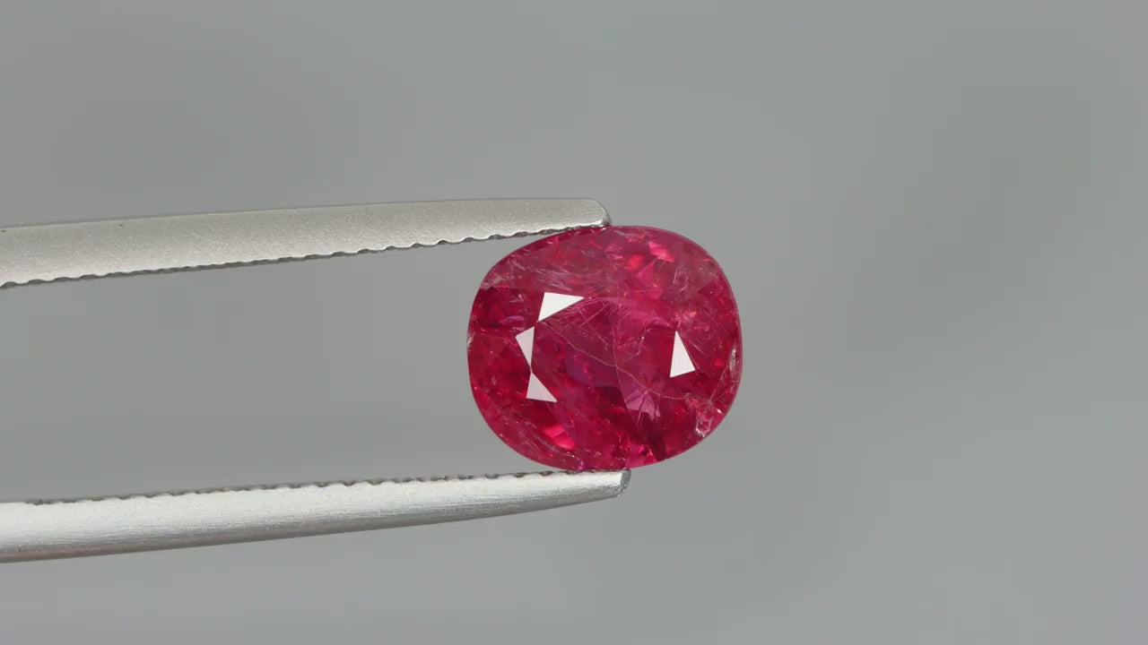 2.8 Carats 100% Natural Burmese Red Spinel