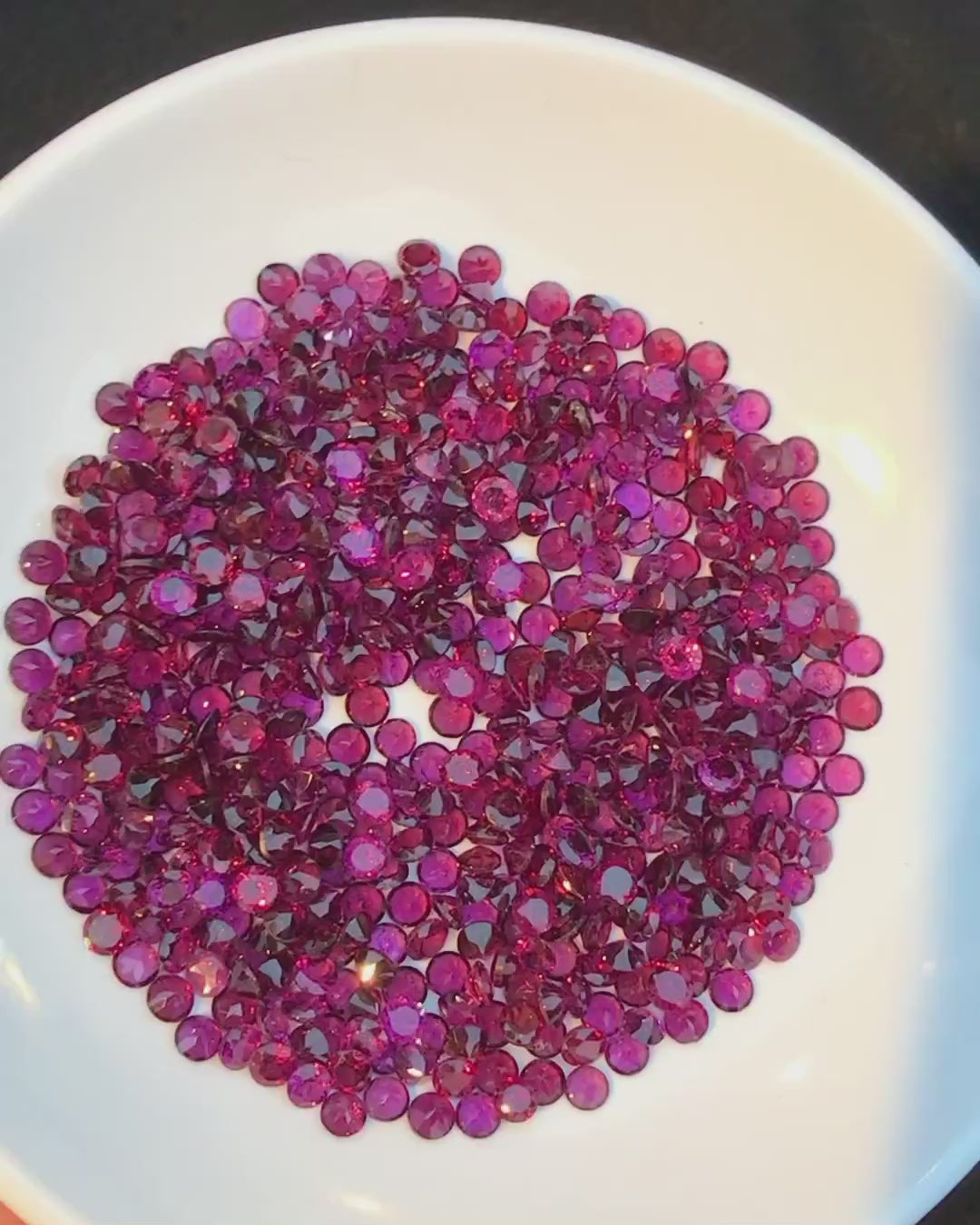 4mm Natural Calibrated Round Garnet
