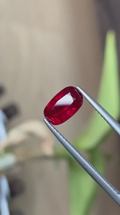 Two Carats 100% Natural Mozambique Ruby